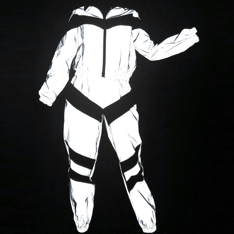 reflective womens tracksuit