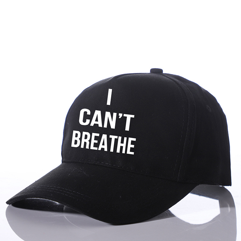 

Ball Caps Mens Hats I Cant Breathe Black Lives Matter Latest Fashion Cap Letter Adjustable Baseball With 4 Styles