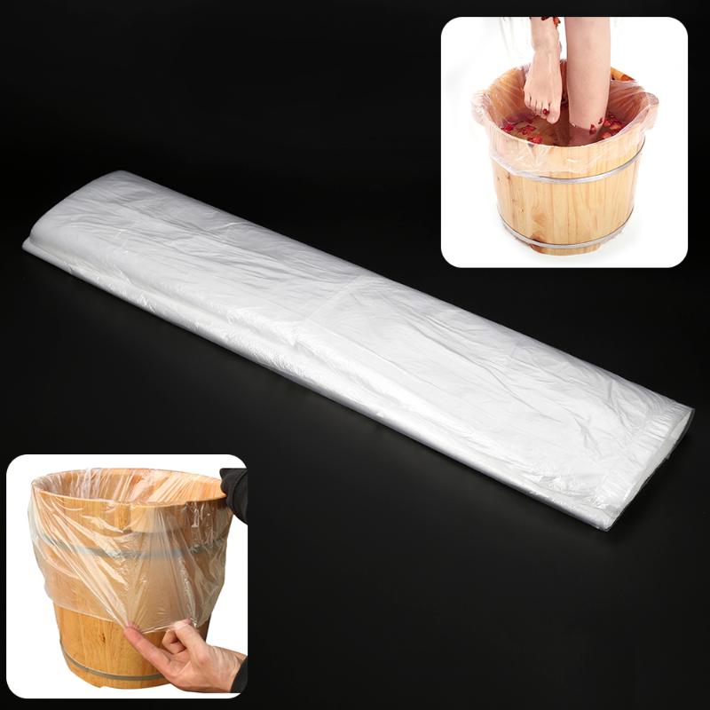 

90 Pcs Disposable Foot Tub Liners Bath Basin Bags for Foot Spa 65*50cm Pedicure Health Care Pedicure Sanitary Accessories