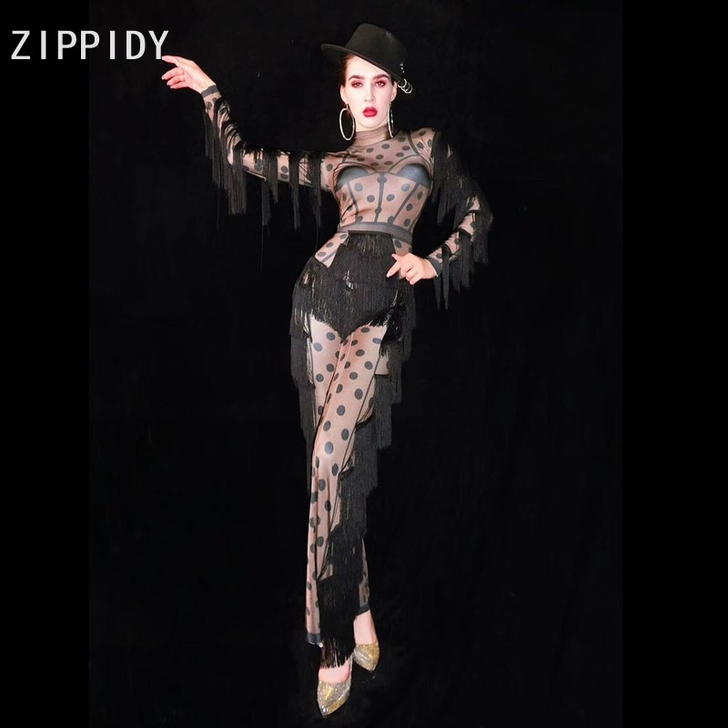 black dance jumpsuit