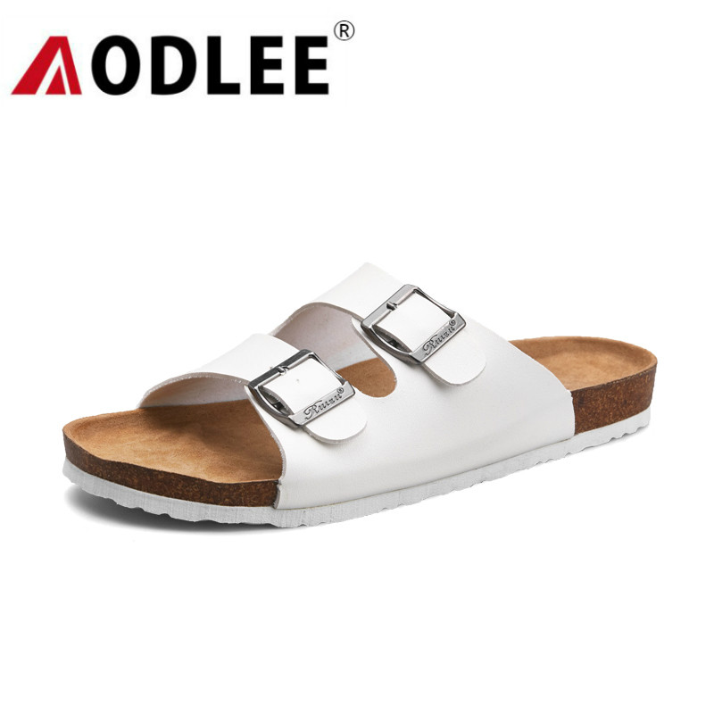 

Fashion Men Slippers Casual Slippers Summer Men Beach Shoes Outdoor Slide-sandals Non-slip Walking Shoes Dropshipping AODLEE, Black