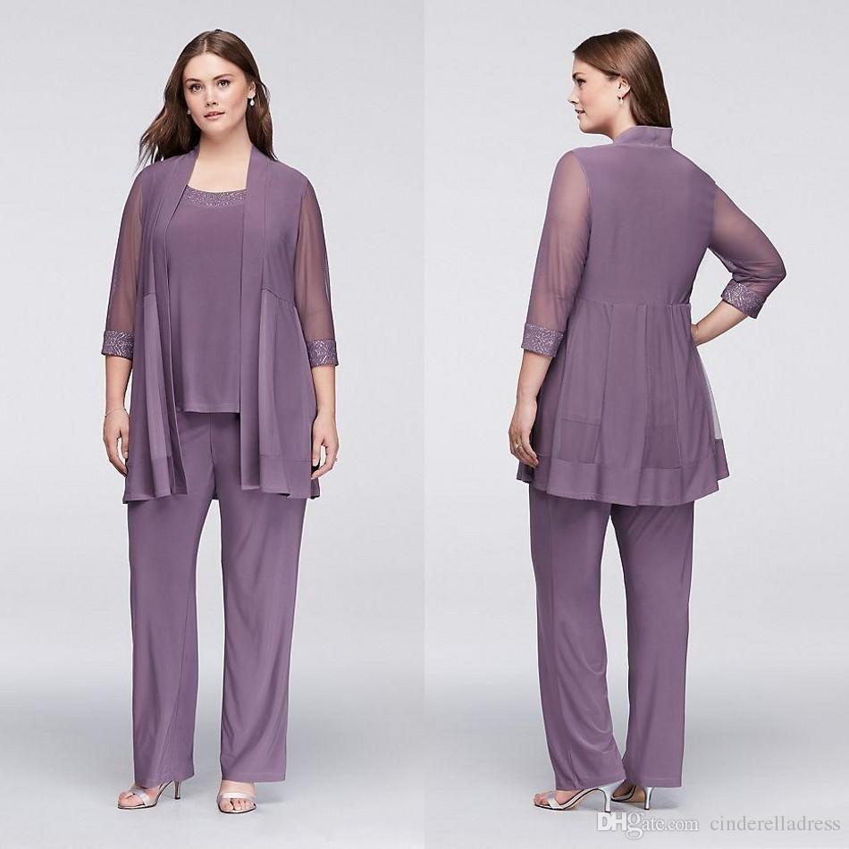 wedding guest trouser suit plus size