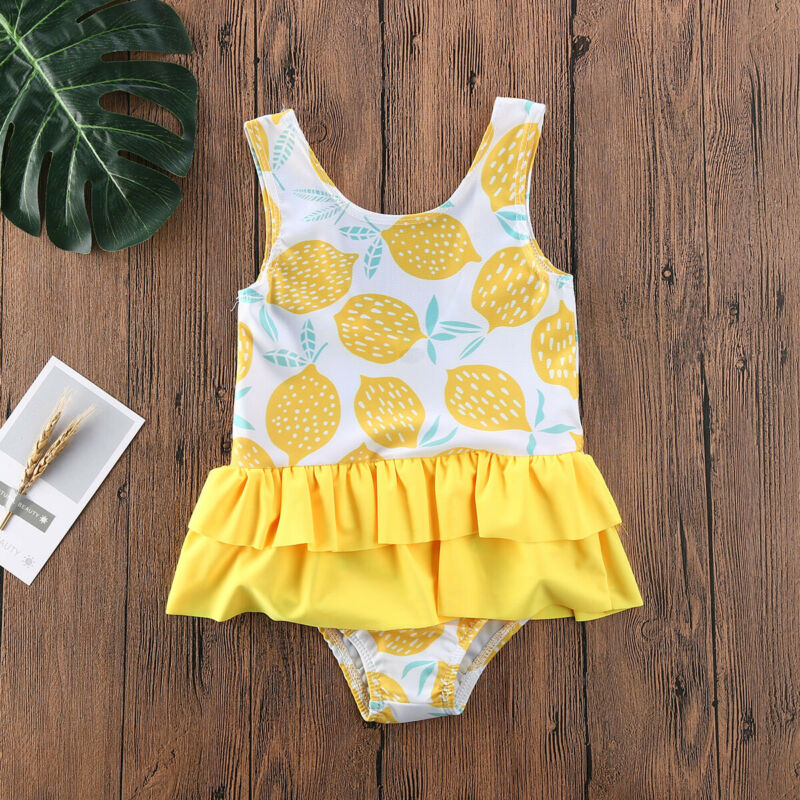 lemon swimming costume