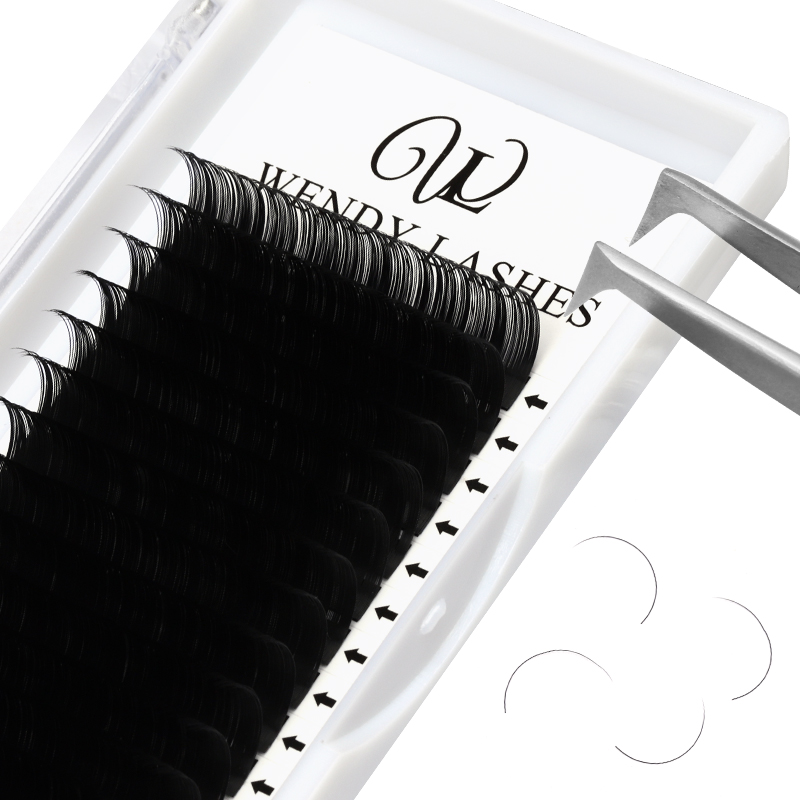 

16 Rows Normal Eyelash Extension False Eyelashes Faux Mink Lashes Supplies 8-14Mix Natural Lashes Individual Lash Makeup Tools
