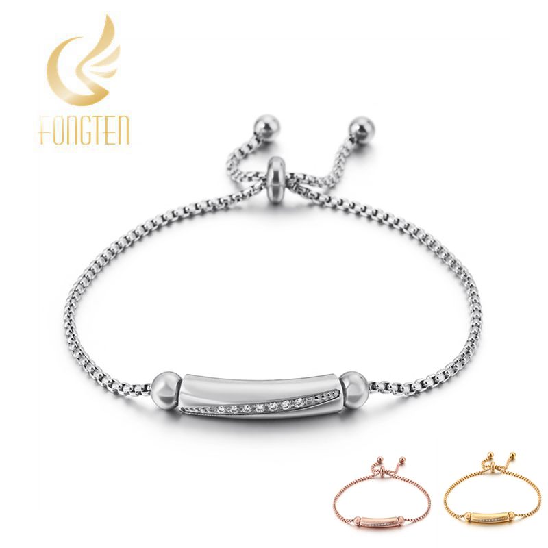 

Link, Chain Pretty Fashion Zircon Charm Link Bracelet For Women