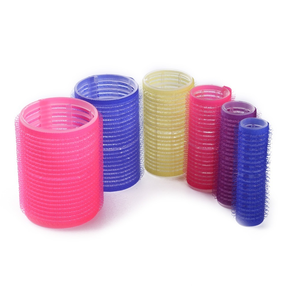 2/Big Self Grip Hair Rollers Self Grip Curler Hair Rollers For Diy Curl
