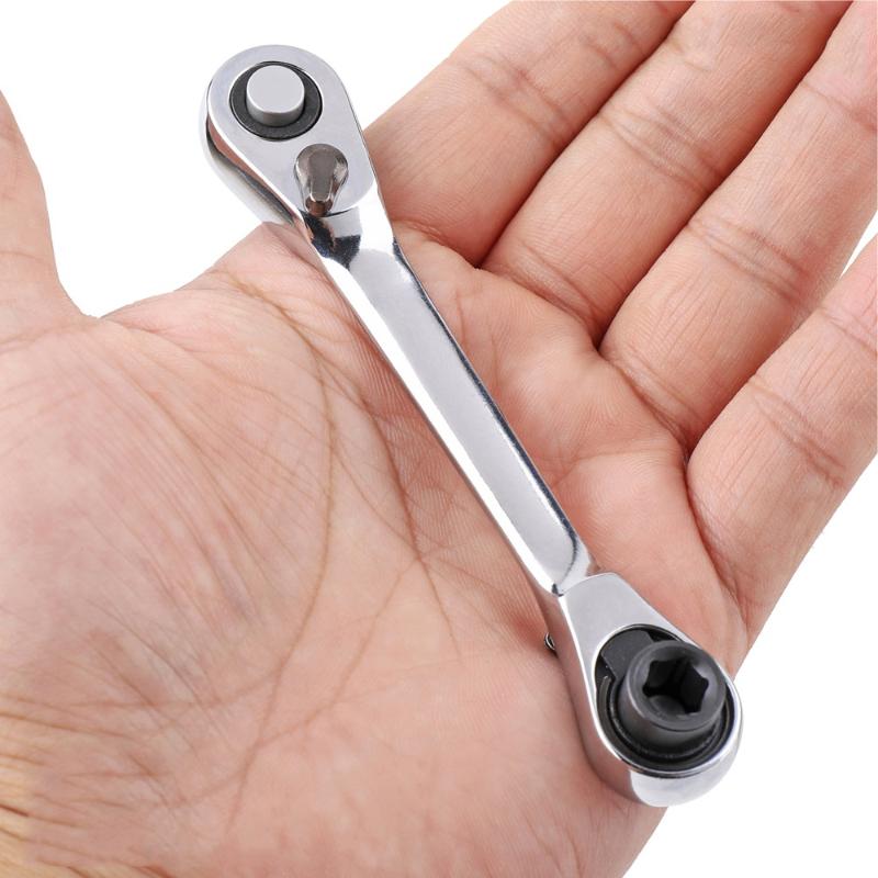 

Mini Double Head Fast Ratchet Wrench Ratchet Wrench Bit Fast Socket Screwdriver Screwdriver Tool