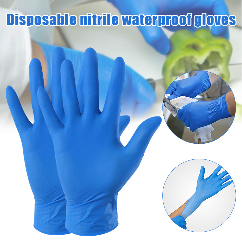 

High Quality 100PCS Disposable Gloves Waterproof Hands Protection Household Dishes Washing Gloves
