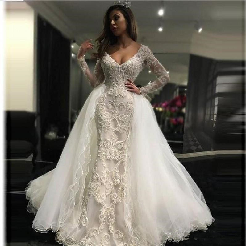 2020 Nouvelle arrivée plus taille robes de mariée sirène