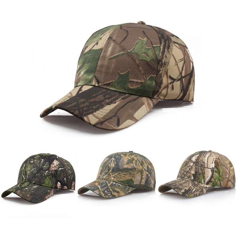 

Outdoor Tactical Hunting Cap Outdoor Sports Hat Jungle Leaves Multiple Camouflage Baseball Cap Camo For Men