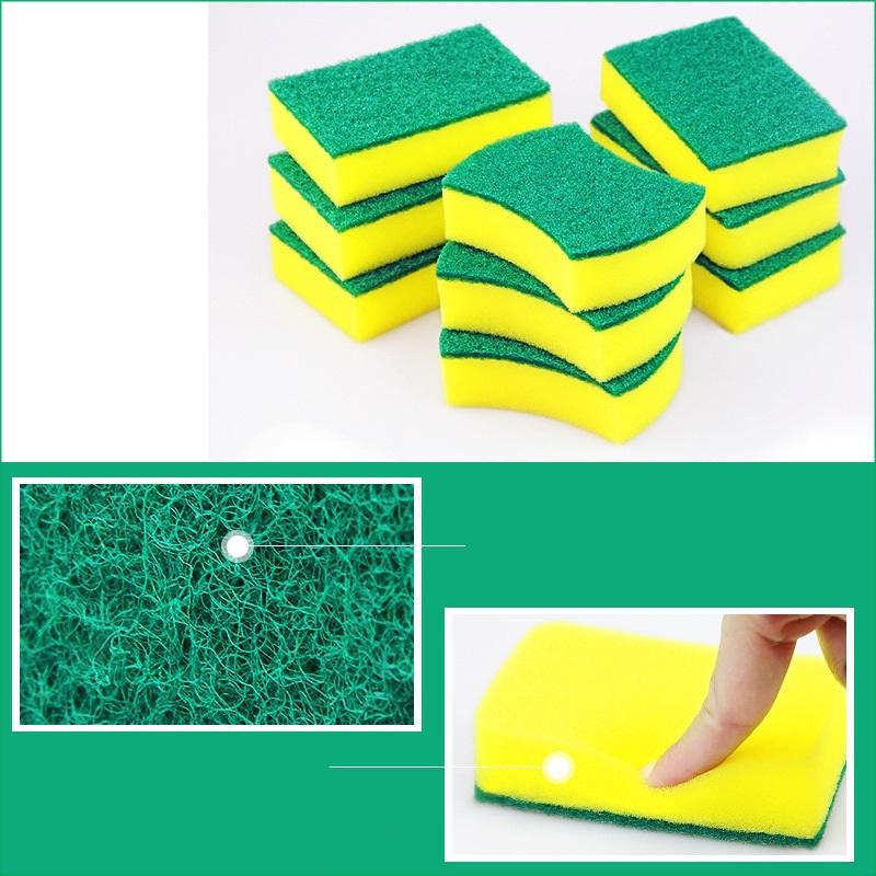 

11*7*3CM high-density sponge wipe one hundred cleaning cloth kitchen dish sponge