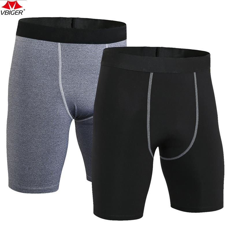

Vbiger 2 Pieces Men Compression Shorts Quick Dry Sports Shorts Performance Active Underwear for Men, Blue