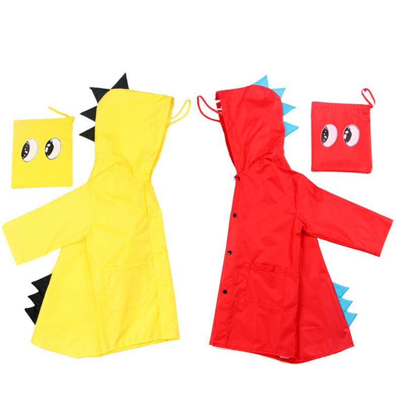 Children'S Poncho Long Men And Women Child Waterproof Full Body One-Piece Children Raincoat Kids Kindergarten Young Student'S Ra LHSnm