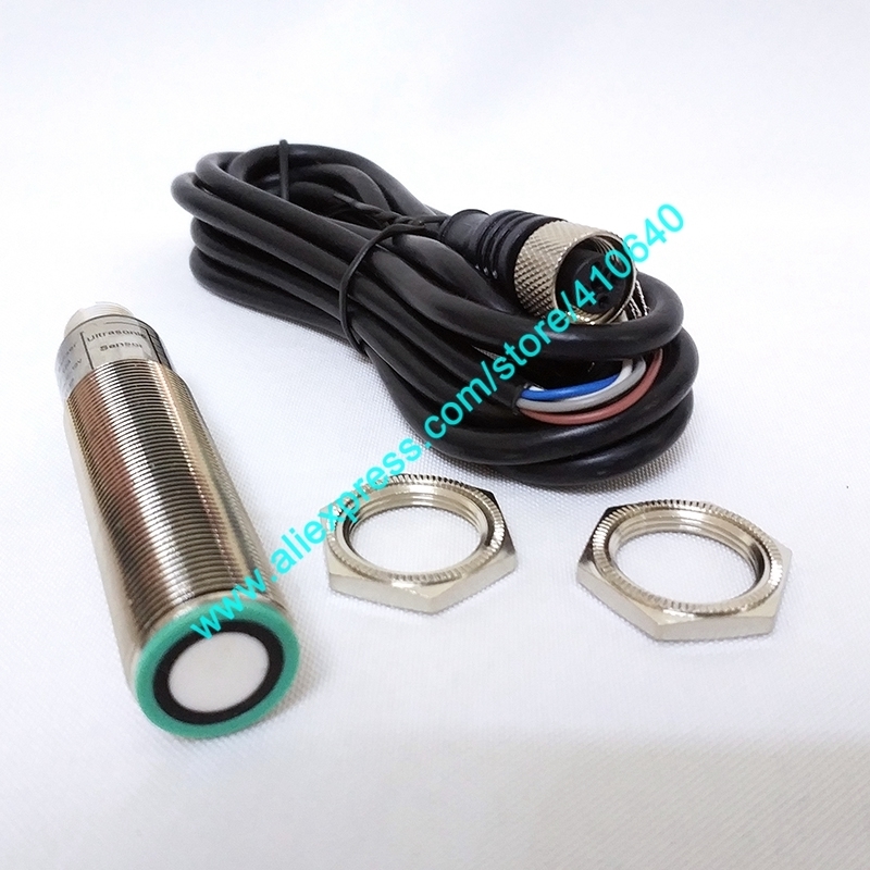 China Smart Sensor Ultrasonic Distance Sensor Transducer 0.05 mm To 1000 mm Range Adjustable 15 To 30V Supply 0 To 10V Output-image-463760319