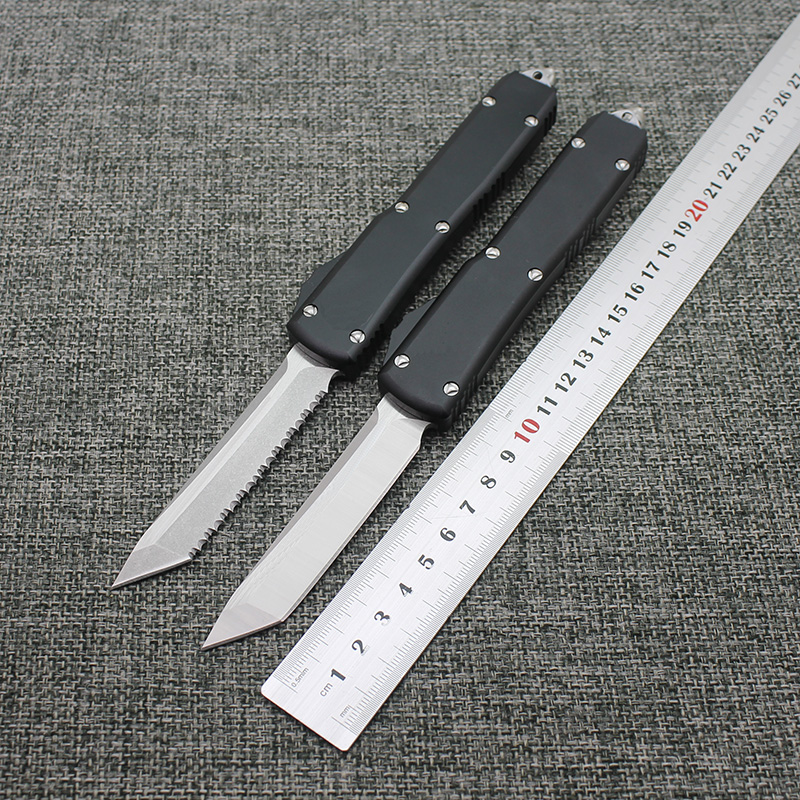 

Bounty Hunter D2 blade aluminum gold handle hunting folding pocket survival knife Christmas gift free delivery EDC tool