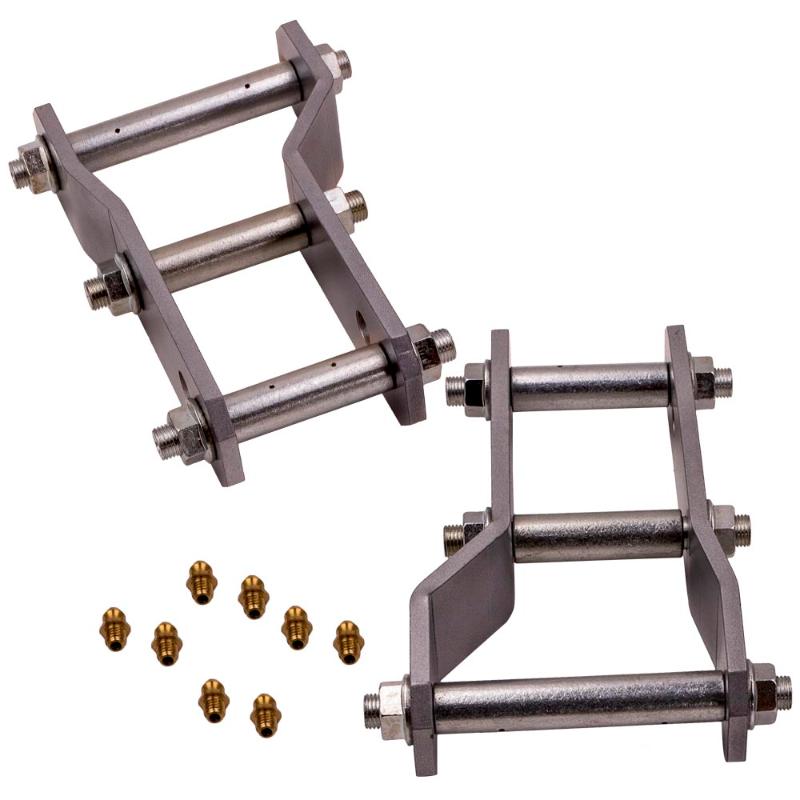 

2" inch 45-48mm Rear Extended Greasable Shackles For Ranger BT50 2012-on