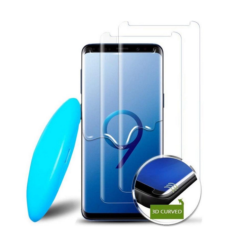 

UV S8 Phone Liquid S20 Tempered Glass Glue Screen Protector For Samsung Nano Huawei S10 Plus Ultra Note10 10 Note S9 Light P40PRO P30PR Eimw