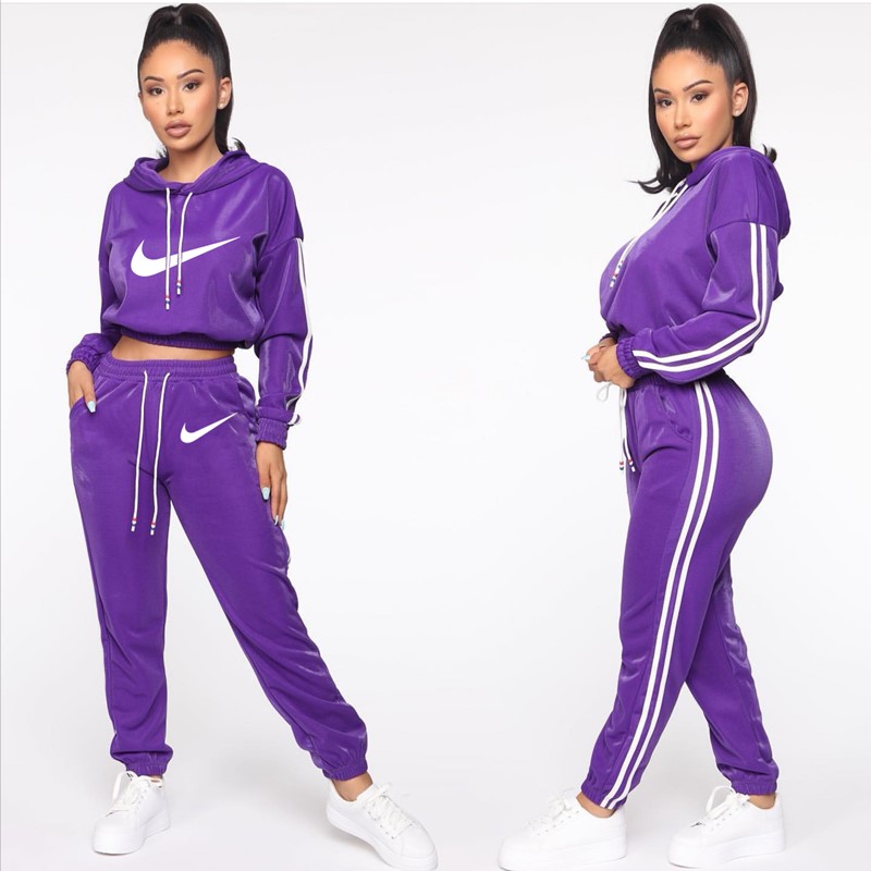 lavender sweatsuit