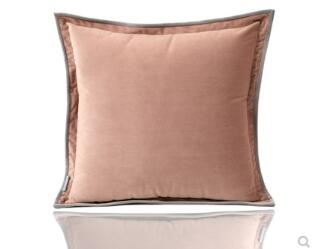 

Modern American original ruffled flannel light sofa pillowcase