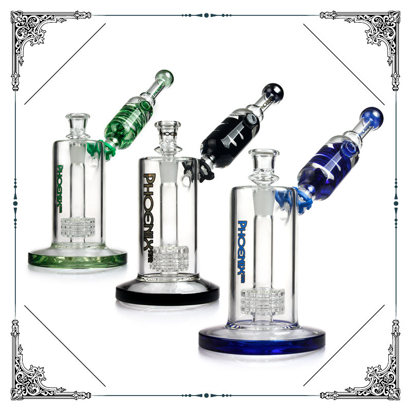 

Phoenix Freezable coil glass bubbler bong matrix perc build a bubbler bong Glycerin coil heady glass smoking water pipe hookah free shipping