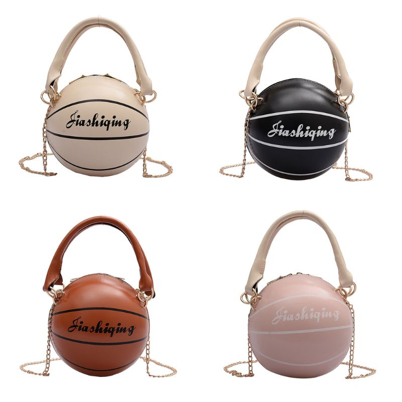 basketball shaped handbag