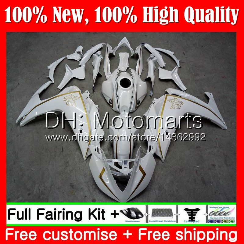 

Injection Pearl White Body For YAMAHA YZF R3 R25 YZF-R3 YZFR25 14 15 16 17 96MT2 YZF-R25 R 25 YZFR3 2014 2015 2016 2017 Fairing Bodywork, Armygreen