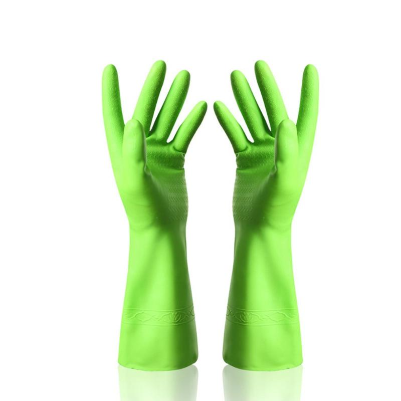

Spring and summer thin household chores gloves waterproof dishwashing gloves room wash clothes cleaning