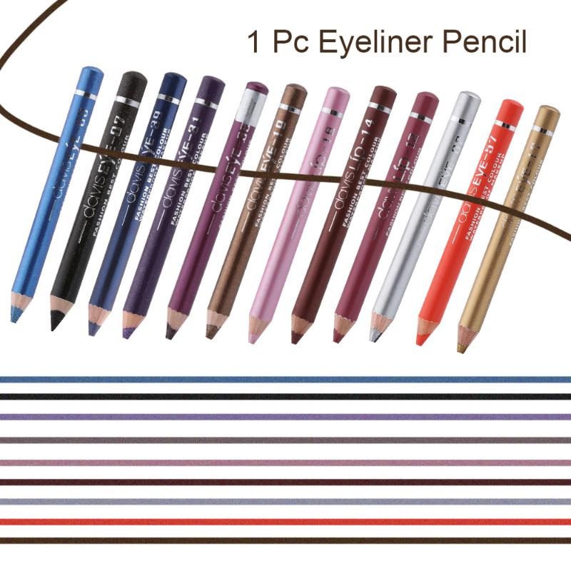 

1Pc Eyeliner Pencil with Sharpener Highlighter Pigment Waterproof Long Lasting Glitter Eyeshadow Pen Eye Cosmetic Makeup Tools, Style 04