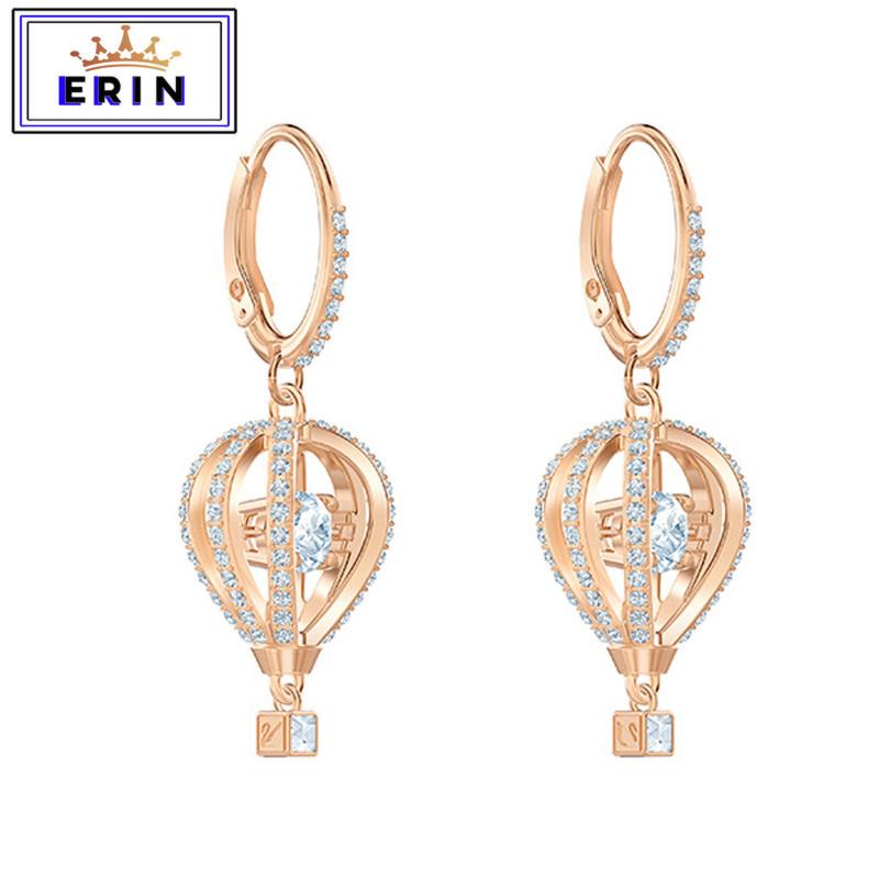

High quality SWA, fashionable crystal balloon Earrings