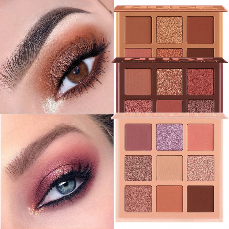 

1pcs 9 Color/Set Long Lasting Waterproof Eye Shadow Eye Makeup Palette ComesticProfesional Matte Eyeshadow Pallete
