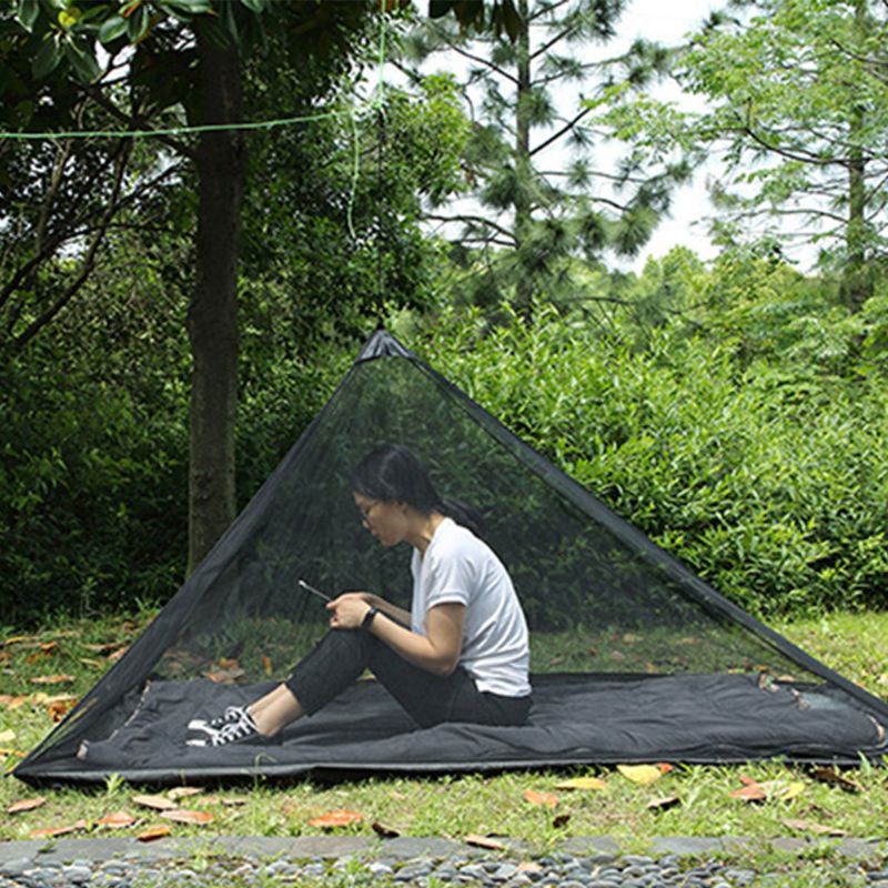 

Outdoor Lightweight Sleeping Tent Bug Netting Foldable Ultralight Mosquito Net