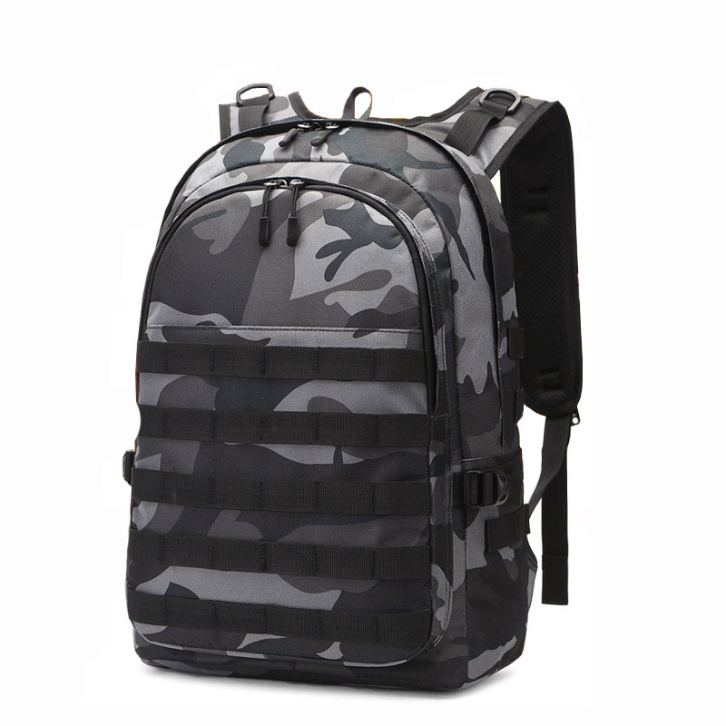 

Camo Backpack Military Backpack Tactical Laptop Backpack Pack Waterproof Bag Rucksack Sport Outdoor Gear with USB Port Molle System for men, Black-multicam