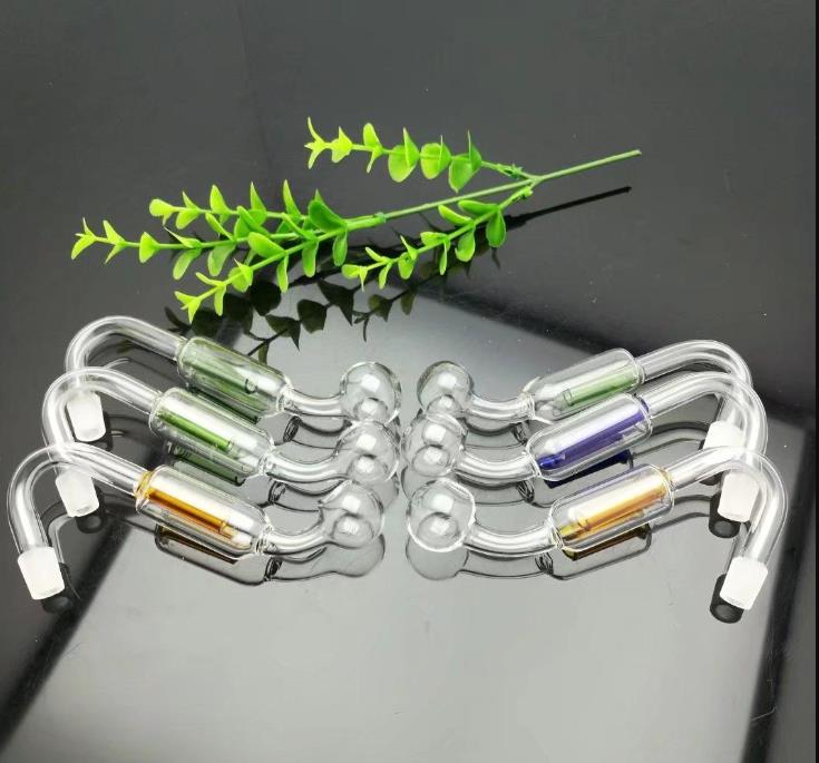 

Double filtering pot Wholesale Glass bongs Oil Burner Glass Pipes Water