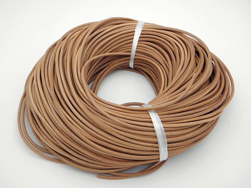 

New Genuine Round Leather Cord DIY For Jewelry Accessories Black Brown Factory Price 1.5mm 2.0mm 2.5mm 3.0mm 4.0mm