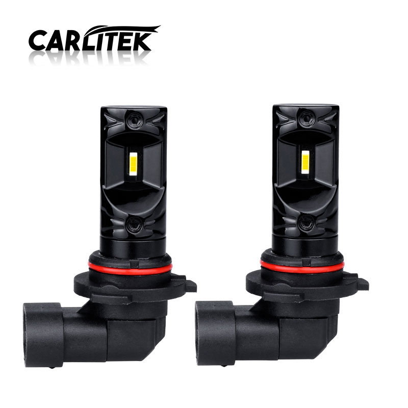 

2 PCS Carlitek 2CSP-1860-A Car LED High Power 9005 9006 LED Headlight Fog Lamps Bulb Car White DC12V-24V IP68