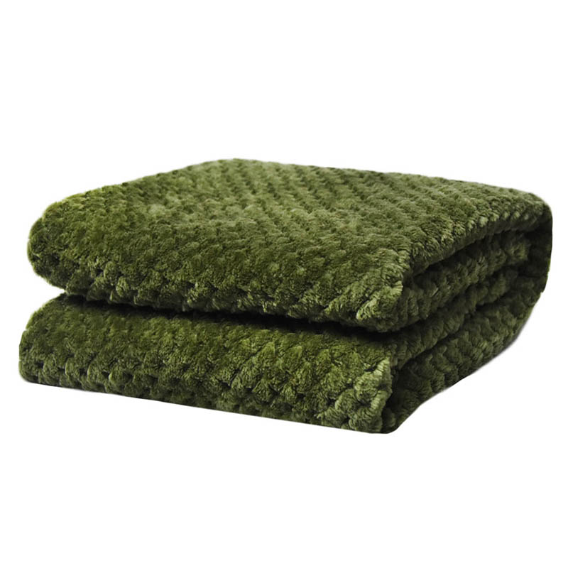 

Travel Fleece Blanket Flannel Aircraft Sofa Use Office Children Blanket Towel Mesh Portable Car Travel Cover Blankets
