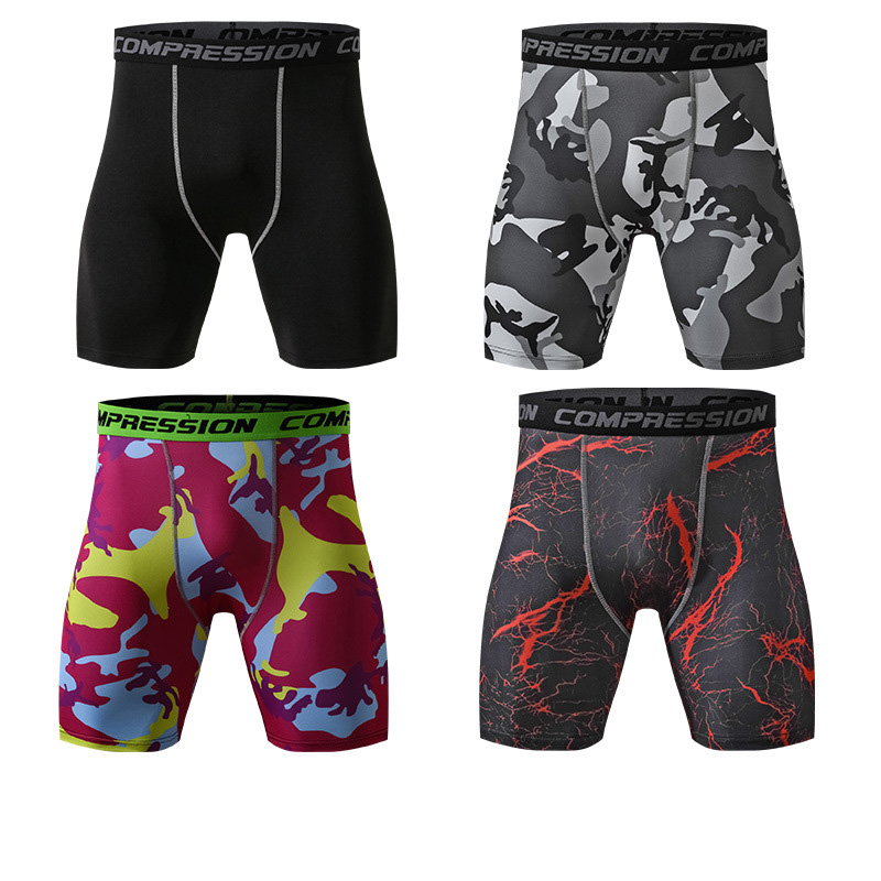 

Men running shorts Quick Drying Training Fitness Compression Gym Shorts Mens Sport Compression Tights short deportivo hombre, Green