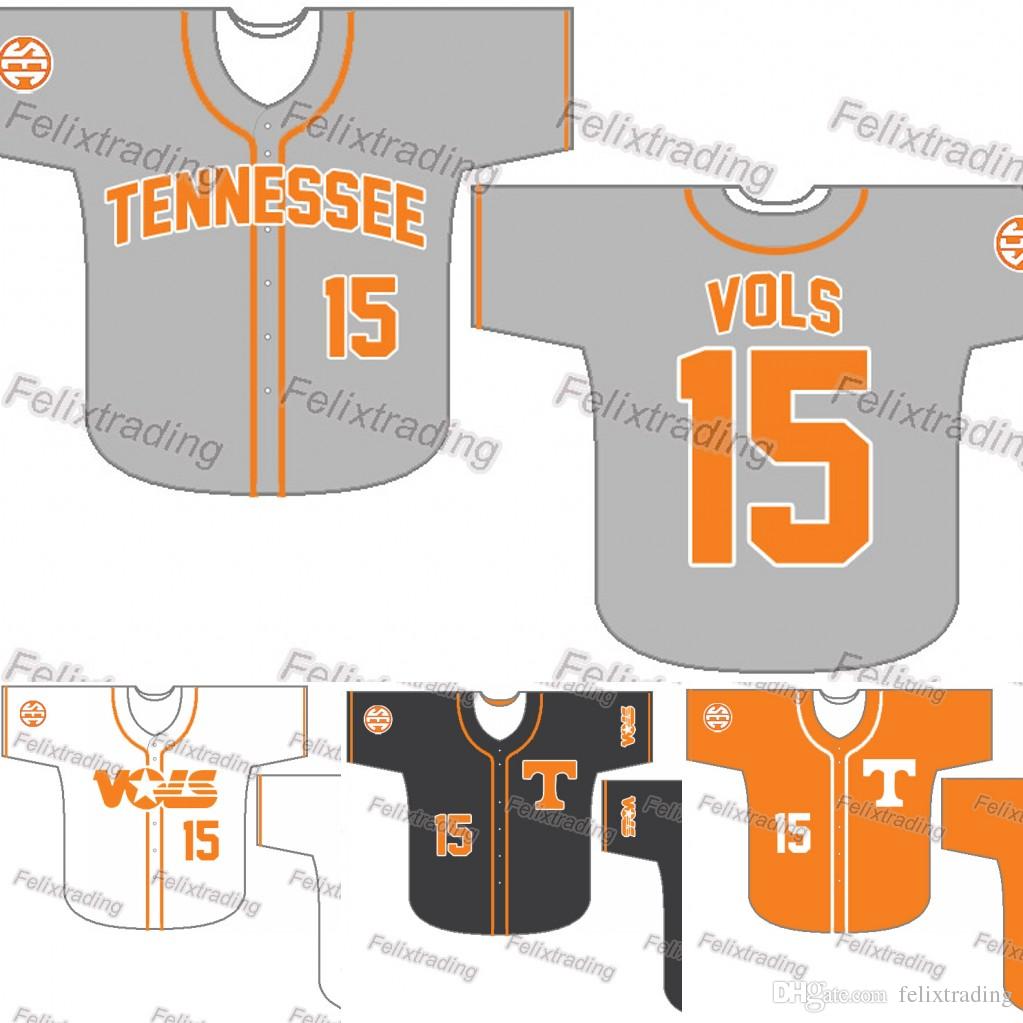 

Custom Tennessee Volunteers Baseball Jersey Women Youth Men White All Stitched Baseball Jerseys Fast Free Shipping