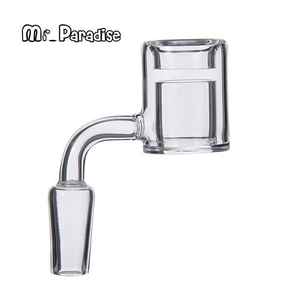 

Quartz Thermal Banger Smoke 10mm 14mm 18mm Double Tube Nail For Glass Bongs PukinBeagle thermal P Banger575