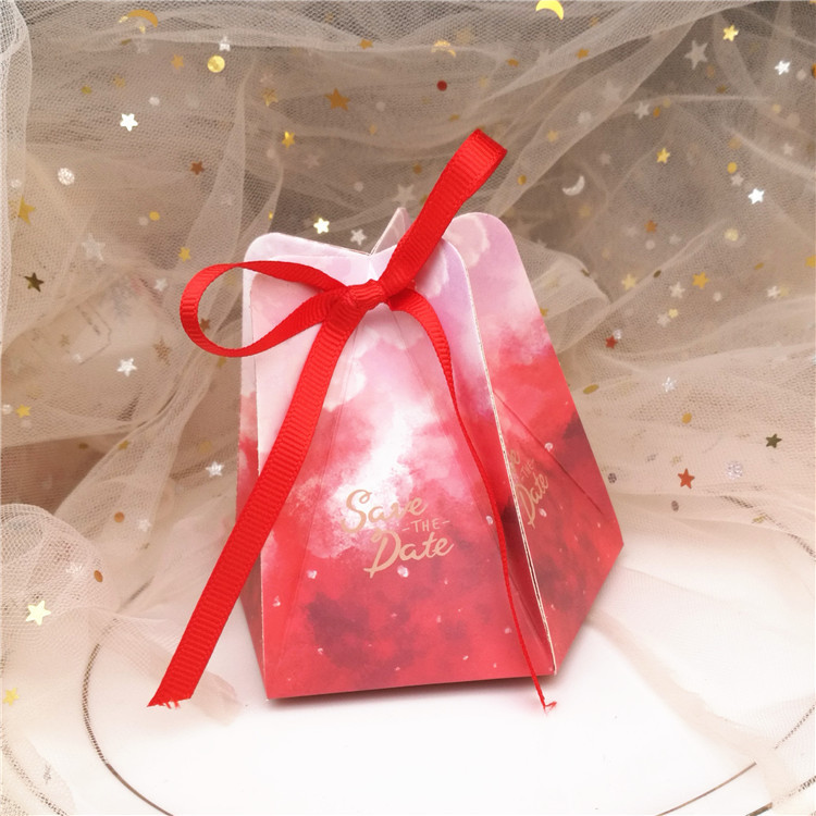 

New Personality Creative European Star Pentagon Marriage Partner Gift Sugar Box for the New Year of the Qing Dynasty