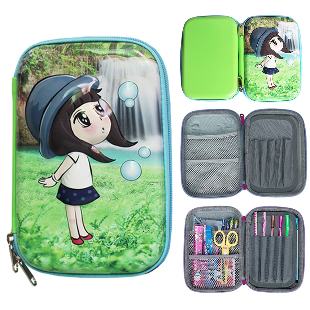 

Children Pencil Case EVA Animals Large Capacity Pen Bag Pencil Cases Storage Bag School Office Stationery Desk Accessories