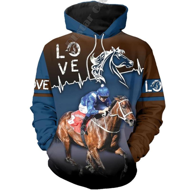 

PLstar Cosmos Animal Horse Funny Long Sleeves Tracksuit New Fashion 3Dprint Unisex zipper/Hoodies/Sweatshirts/Jacket A-12