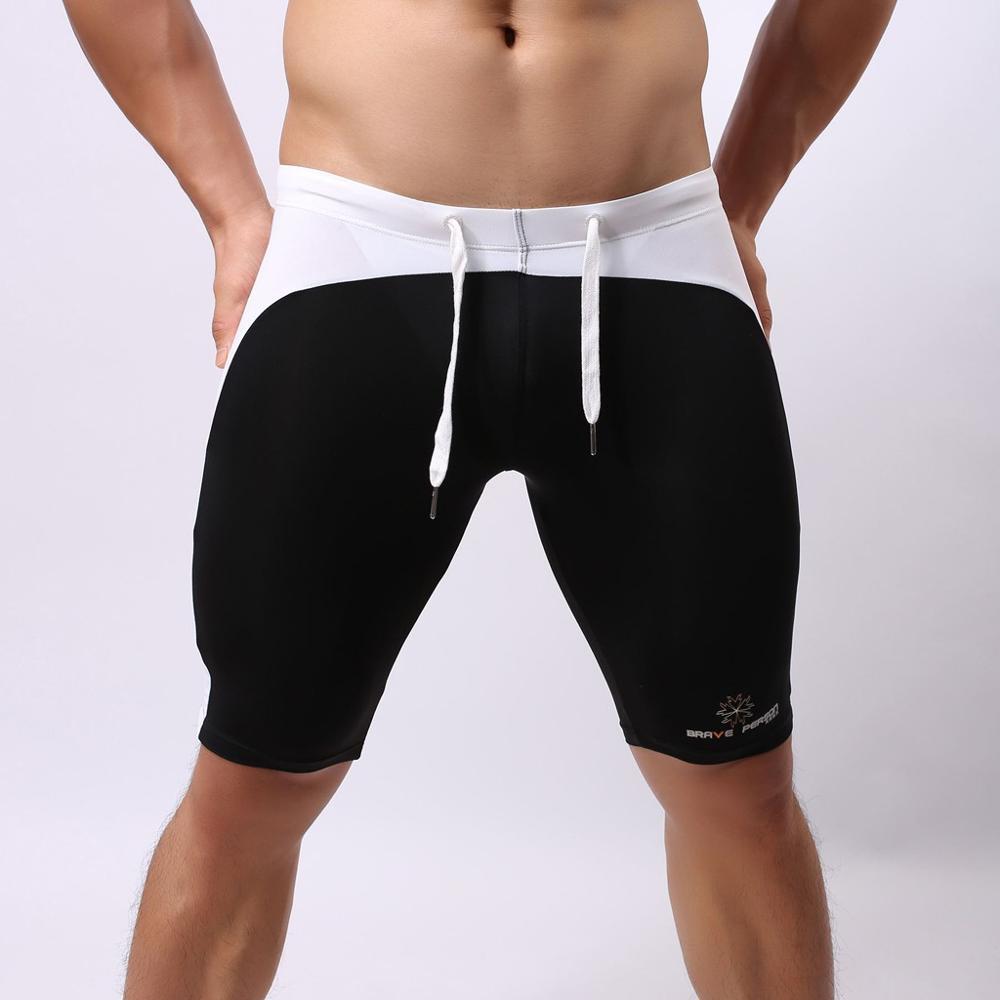 

2019 Summer Surfing Mid Shorts Men Hawaiian Trunks Quick Dry Beach Surfing Running Swimming Shorts Flat Casual Low Short, Black