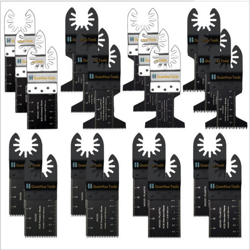 

Free shipping of 20PCS/set Oscillating Multi Tool Saw Blades for wood working&home decoration for all osillating tools using