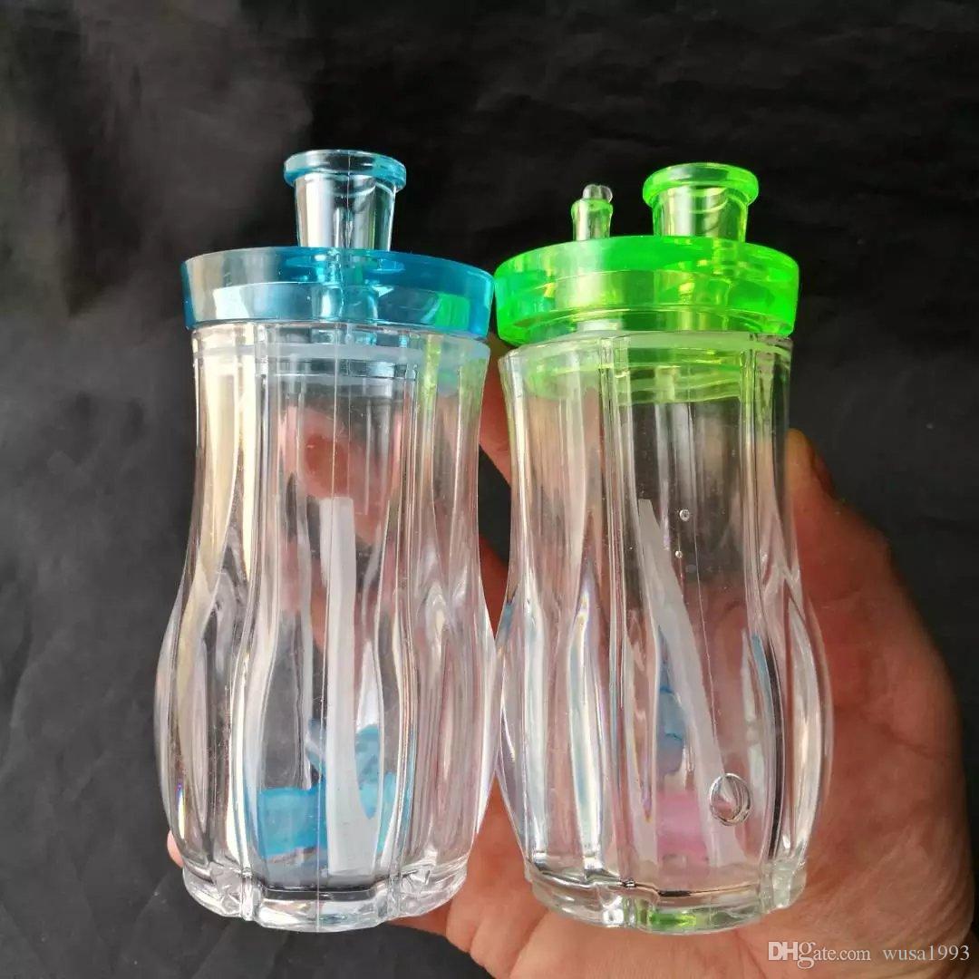 

The edge water bottle Wholesale Glass bongs Oil Burner Glass Water Pipes Oil Rigs Smoking Free
