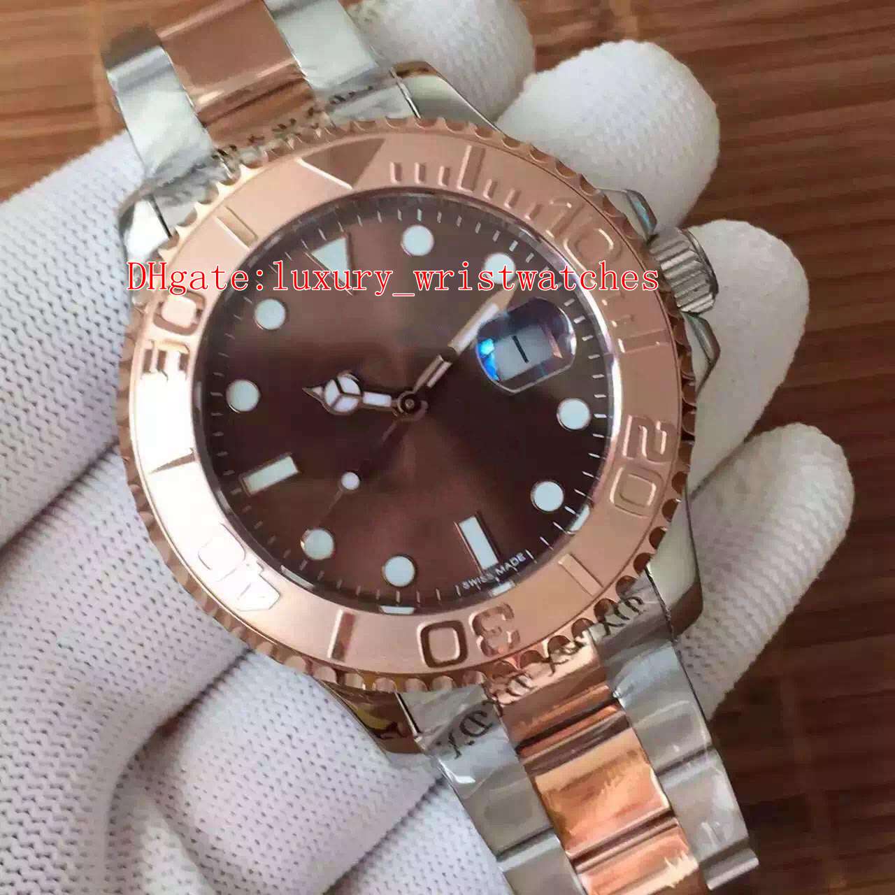 

Topselling Top Wristwatches BP 116621 40mm 18k Rose Gold Two tones 316L Steel ETA 2836 Movement Automatic mechanical Mens Watch Watches, No box papers