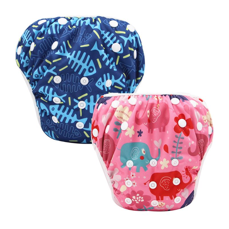

waterproof babysuit adjustable pant swimming diaper baby reusable swimming pool diaper cover dropshipping, S17