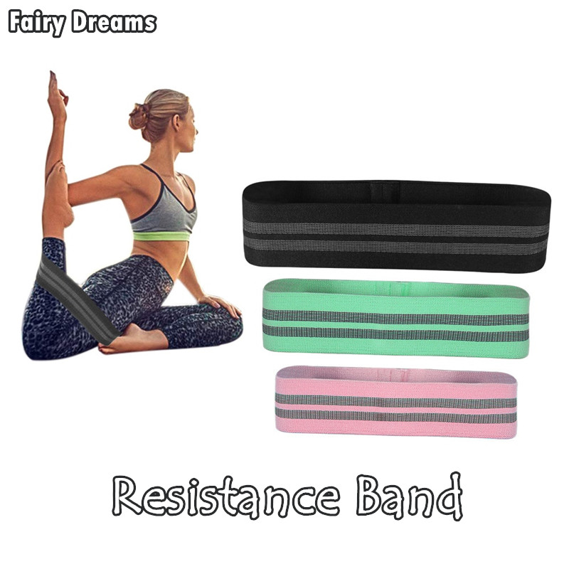 

Yoga Elastic Band Fitness Resistance Belt Squats Non-Slip Tension Ring, Red