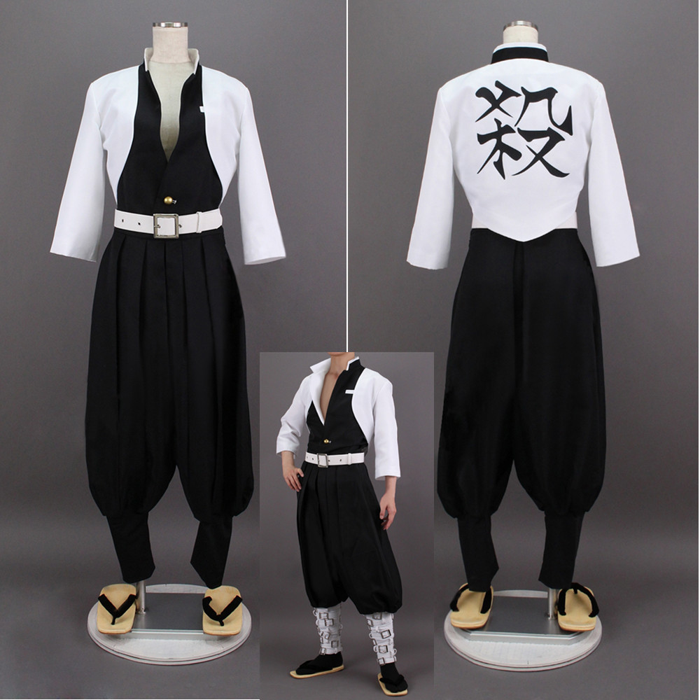 

Demon Slayer:Kimetsu No Yaiba Shinazugawa Sanemi Cosplay Costume Halloween Costume Dress