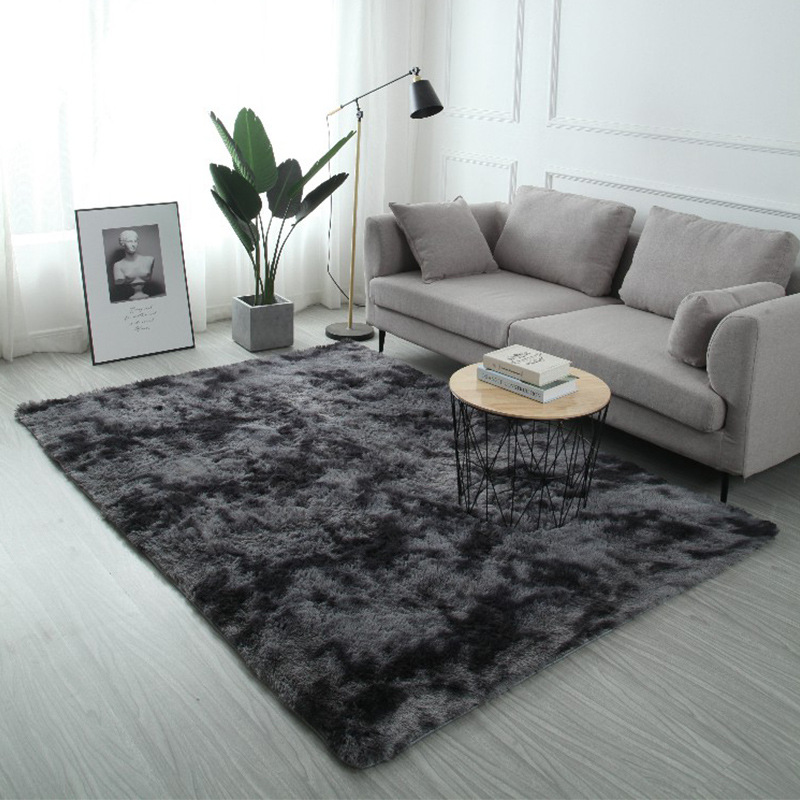 

Plush Fur Carpet Livingroom Soft Shaggy Carpets Kids Room Hair Rugs Bedroom fluffy Rug Sofa Coffee Table Floor Velvet blanket Anti-slip Decor Mat Modern Large mats, 12